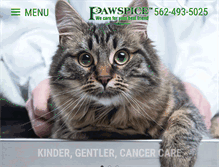 Tablet Screenshot of pawspice.com